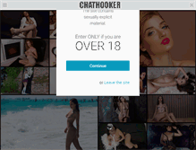 Tablet Screenshot of chathooker.com